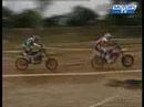 A series of falls in French Supermoto Rd2 Lohéac