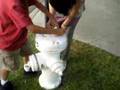 girl handcuffed