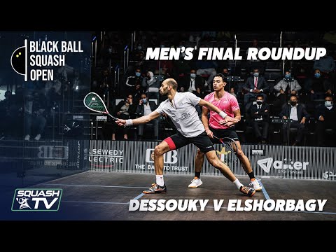 Squash: Dessouky v Ma.ElShorbagy - CIB Black Ball Open 2021 - Men's Final Roundup