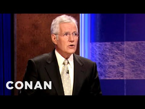 Alex Trebek Has Gone Completely Insane - Conan