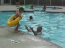 Haili doing a dive
