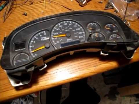 how to repair gm instrument cluster