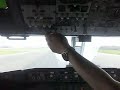 Landing RWY 06 aboard luxair B-737-700 in ELLX luxembourg Landing RWY 06 aboard luxair B-737-700 in ELLX luxembourg