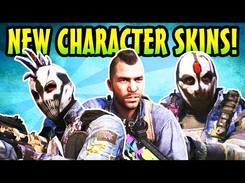 COD Ghosts: 5 New DLC Skins! Soap Legend Pack, Extinction Squad Pack & Ghost(Call Of Duty Micro DLC)