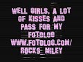 Re: THE MILEY AND MANDY SHOW! POTENTIAL BREAKUP SONG
