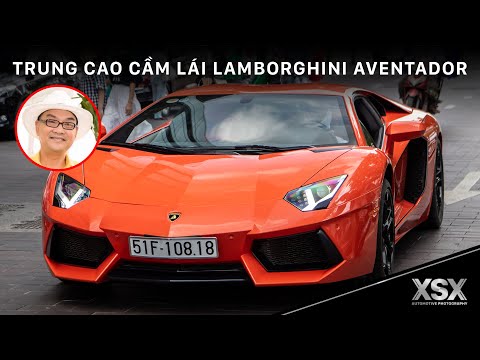 Trung Cao lái Lamborghini Aventador LP 700-4 từng của Minh Nhựa dạo phố cuối tuần tại TP.HCM | XSX