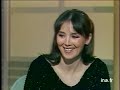 22 octobre 1986 isabelle adjani est re�ue en plateau pour pr�senter le disque qu'elle vient d'enregistrer dont elle a �crit les paroles : 