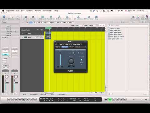 how to isolate vocals in logic pro x
