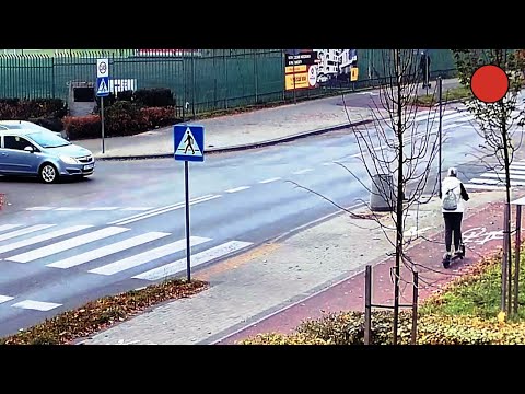 Policja uznała że winna kolizji jest kierująca BMW