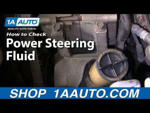 how to fill power steering fluid