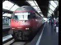 Zurich HB - SBB Train from Zurich to Brig, Switzerland