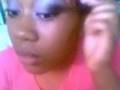 Lavender~Purple make-up look