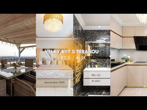 Video Prodej velké bytu 4+kk s terasou | Praha - Kyje