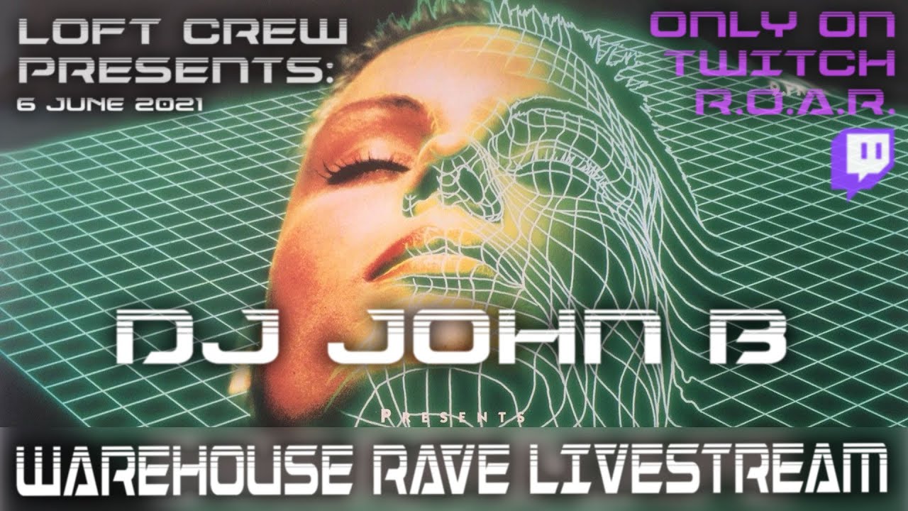 John B - Live @  Warehouse Rave x Hardcore 88-93 VINYL ONLY Special Livestream 2021