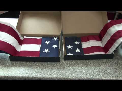 how to properly dispose of a nylon american flag