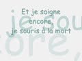 KYO _ JE SAIGNE ENCORE KYO _ JE SAIGNE ENCORE