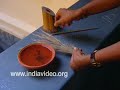 Making brush, Mural Painting, Kerala