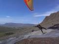 Gliders on Hafrafell take-off