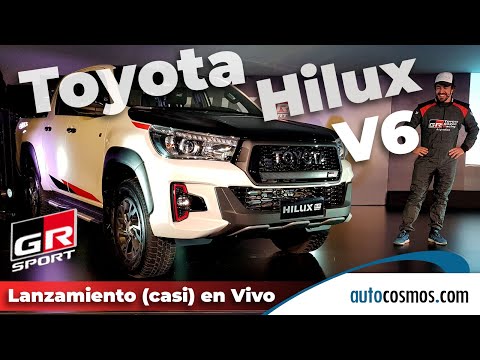 Lanzamiento Toyota Hilux GR S V6