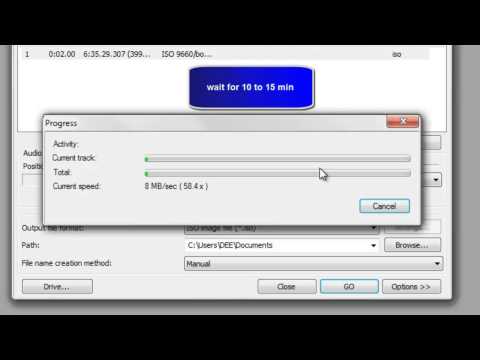 how to create iso file
