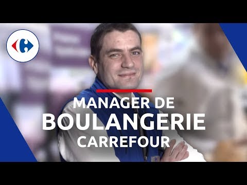 Yann, manager Boulangerie à la tête de son équipe