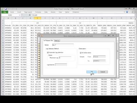 how to perform unit root test in r