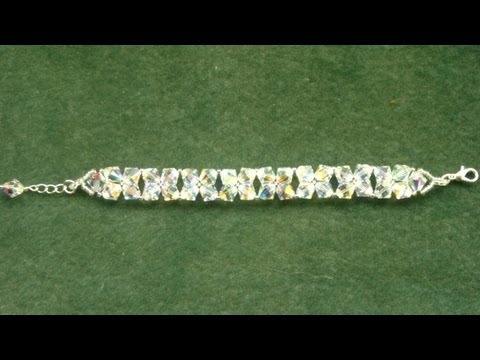 swarovski - For the matching necklace you can click here : http://www.youtube.com/watch?v=00lZ2Iyykew.