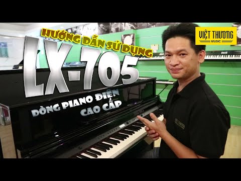 Hướng dẫn sử dụng đàn piano điện Roland LX-705