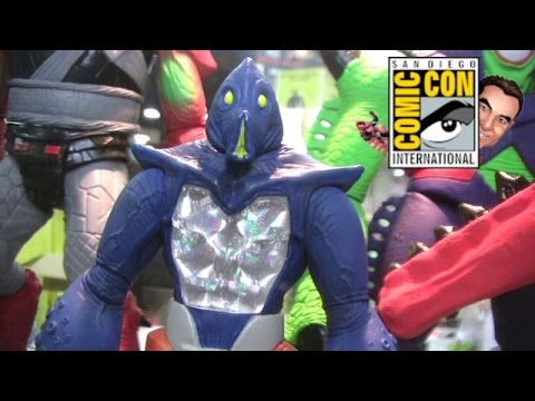 Four Horsemen Design Power Lords Toy Line Display at SDCC 2014