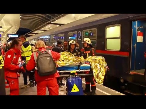 50 Verletzte am Salzburger Hauptbahnhof nach Zugungl ...