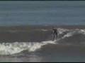 longboarding at surfside