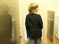 \"Why are you recording me peeing?\" \"Why are you recording me peeing?\"