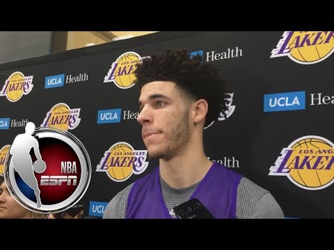 Video: Lonzo Ball discusses 'being ready to play' against Damian Lillard and D'Angelo Russell | NBA on ESPN