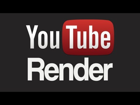 how to render sony vegas for youtube
