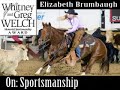 Elizabeth Brumbaugh: Greg & Whitney Welch Award Winner Elizabeth Brumbaugh: Greg & Whitney Welch Award Winner