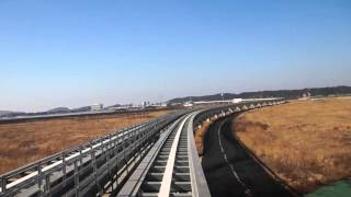 Incheon Airport Maglev map and video of the ride.