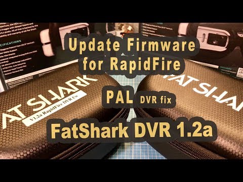 Fatshark Dominator HDO mit V1 21a RapidFIRE DVR Firmware