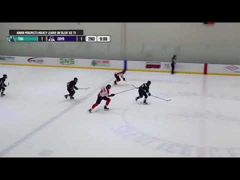 Spencer McCallum shot block and breakaway