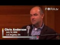 ForaTV: 'Free' YouTube a Moneymaker? - Chris Anderson (re-upload)
