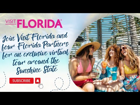 Join VISIT FLORIDA and four Florida Partners for an exclusive virtual tour around the Sunshine State