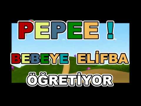 PEPE BEBE'YE ELİFBA ÖĞRETİYOR
