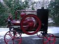 Starting Klima & Spol 3-4 hp 1930 Czech stationary engine