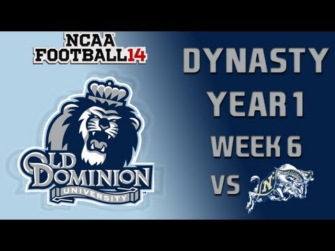 NCAA Football 14 Dynasty - Old Dominion: Episode 7