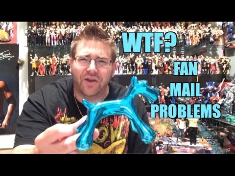 FAILED IT FAN MAIL PROBLEMS! Grim UNBOXES PO Box Pickups! WWE Figure Haul!