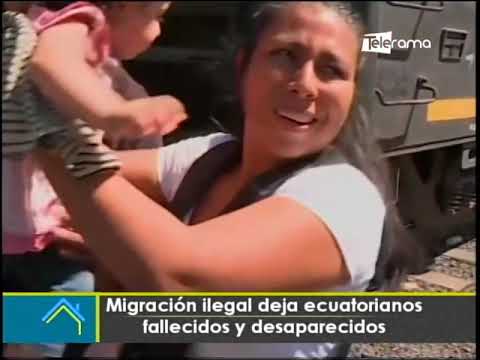 Migración ilegal deja ecuatorianos fallecidos y desparecidos