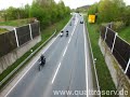 Motorradsternfahrt Kulmbach 2012 Durchfahrt Mainleus
