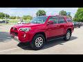 Used 2022 Barcelona Red Metallic TOYOTA TRD OFF-ROAD video 1