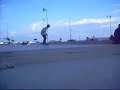 clean hardflip over a 2