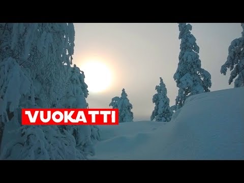 Катание на горных лыжах в Вуокатти