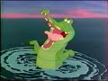 l'intr�pide peter pan affronte le mesquin capitaine crochet. le crocodile 